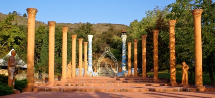 The Open Temple from below